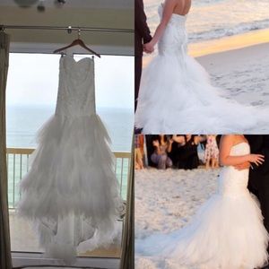Custom wedding dress